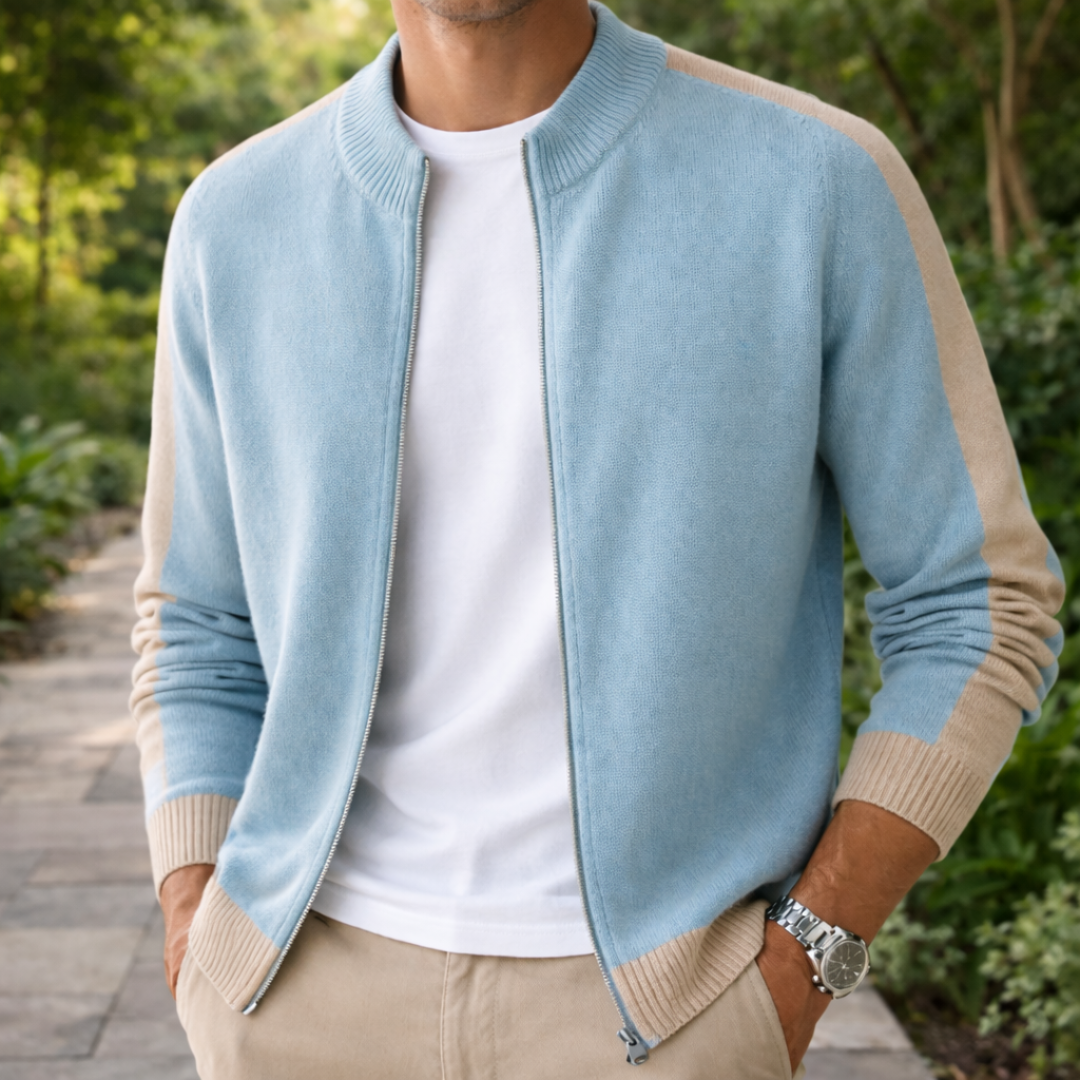 HENRY ZIP CARDIGAN | RELAXED COMFORT FOR COOLER DAYS
