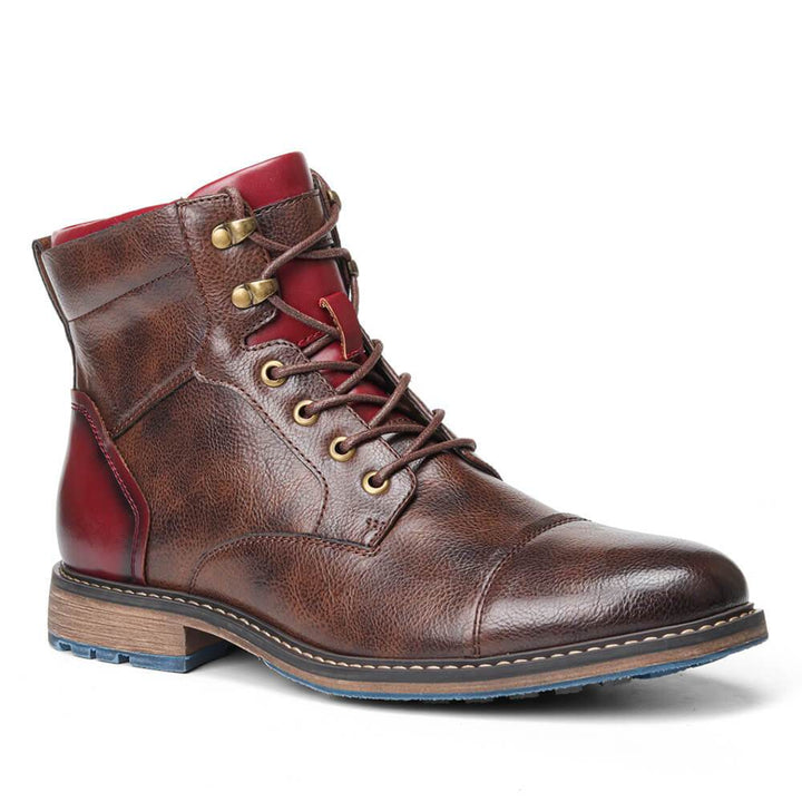 CLASSIC LEATHER OXFORD BOOTS | TIMELESS ELEGANCE WITH MODERN COMFORT