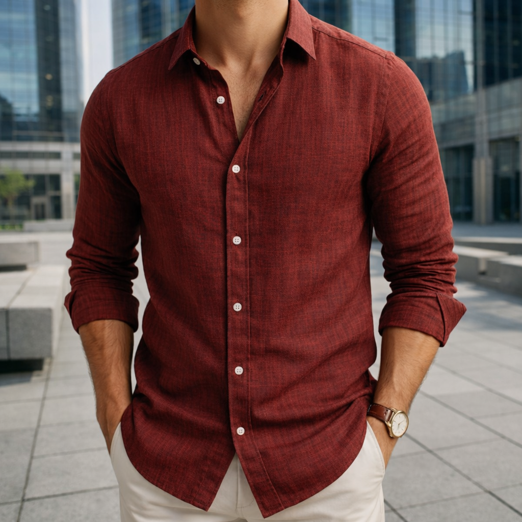 COOPER LONG SLEEVE SHIRT | EFFORTLESS STYLE FOR EVERYDAY WEAR